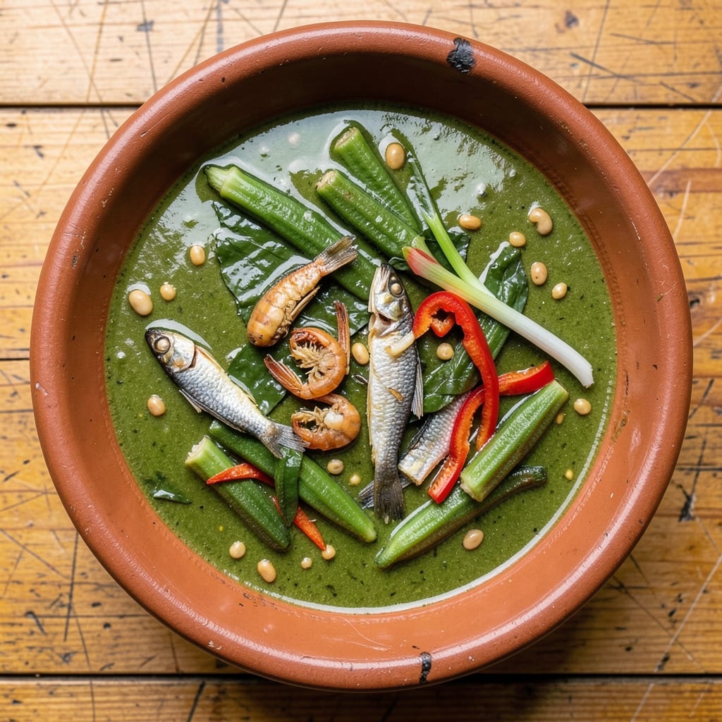 African Okra Soup Recipe Nigerian: Slow-Simmered Spice and Leafy Richness