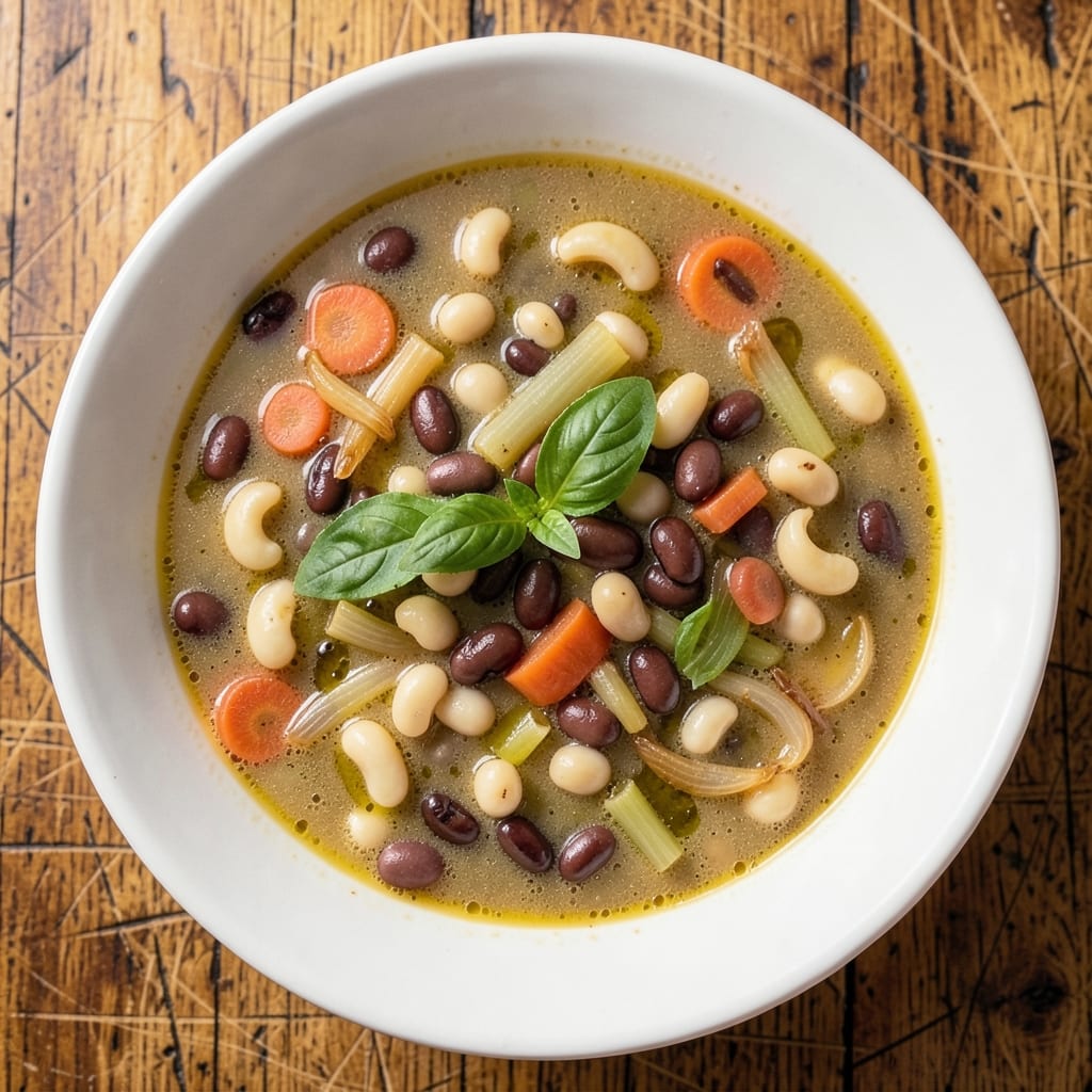 3 Bean Minestrone Soup Recipe: Rustic Italian Comfort in One Pot