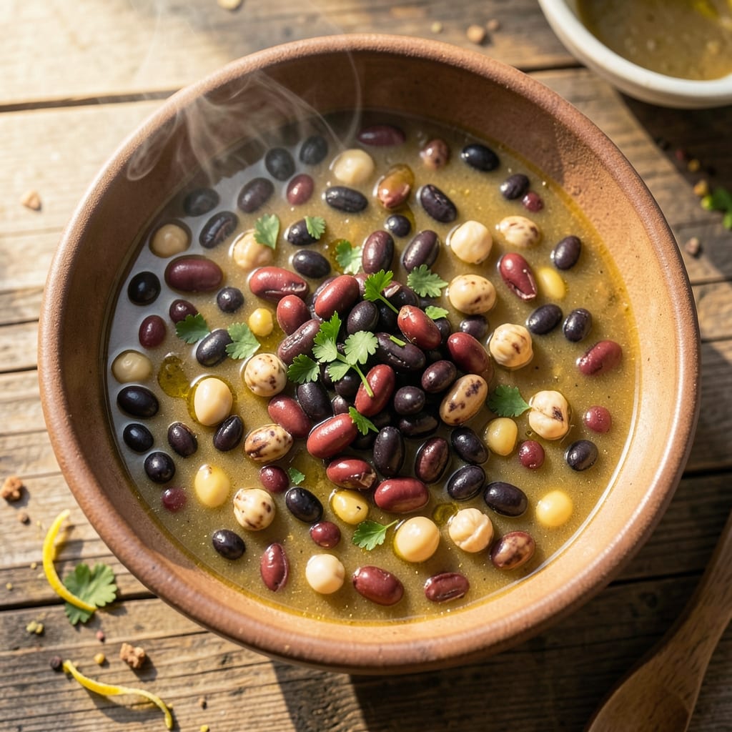 9 Bean Soup Slow Cooker Recipe: Pantry Staples Simmered to Savory Depth