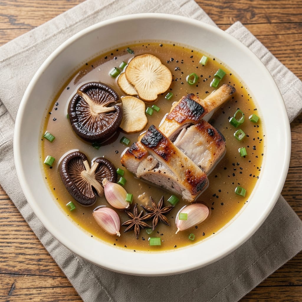ABC Soup Chinese Recipe: Silky Egg Drop with Crispy Garlic Topping
