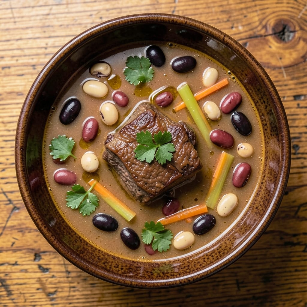 16-Bean Soup with Beef Recipe: Slow-Simmered Pantry-to-Pot Protein Feast