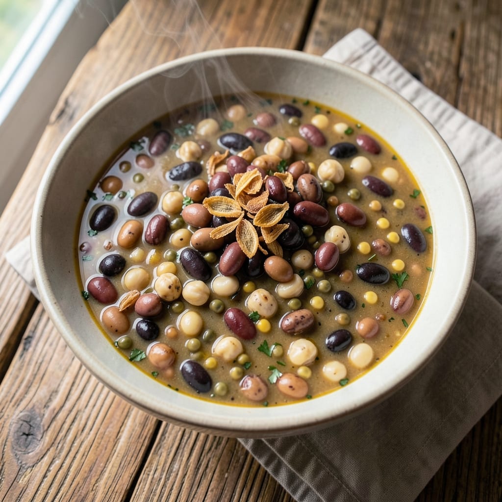 16 Bean Soup Recipe: Stovetop Pantry Powerhouse Simmered to Richness