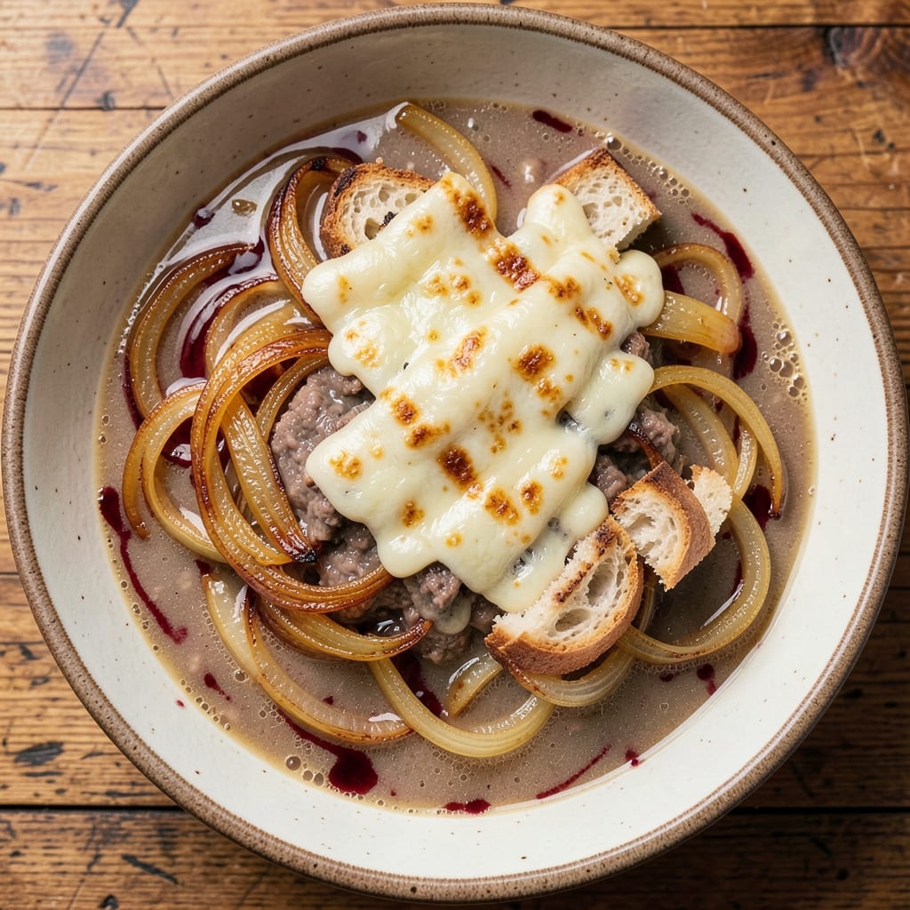 Five Onion Soup Recipe: Gruyère Crisp Magic in One Pot