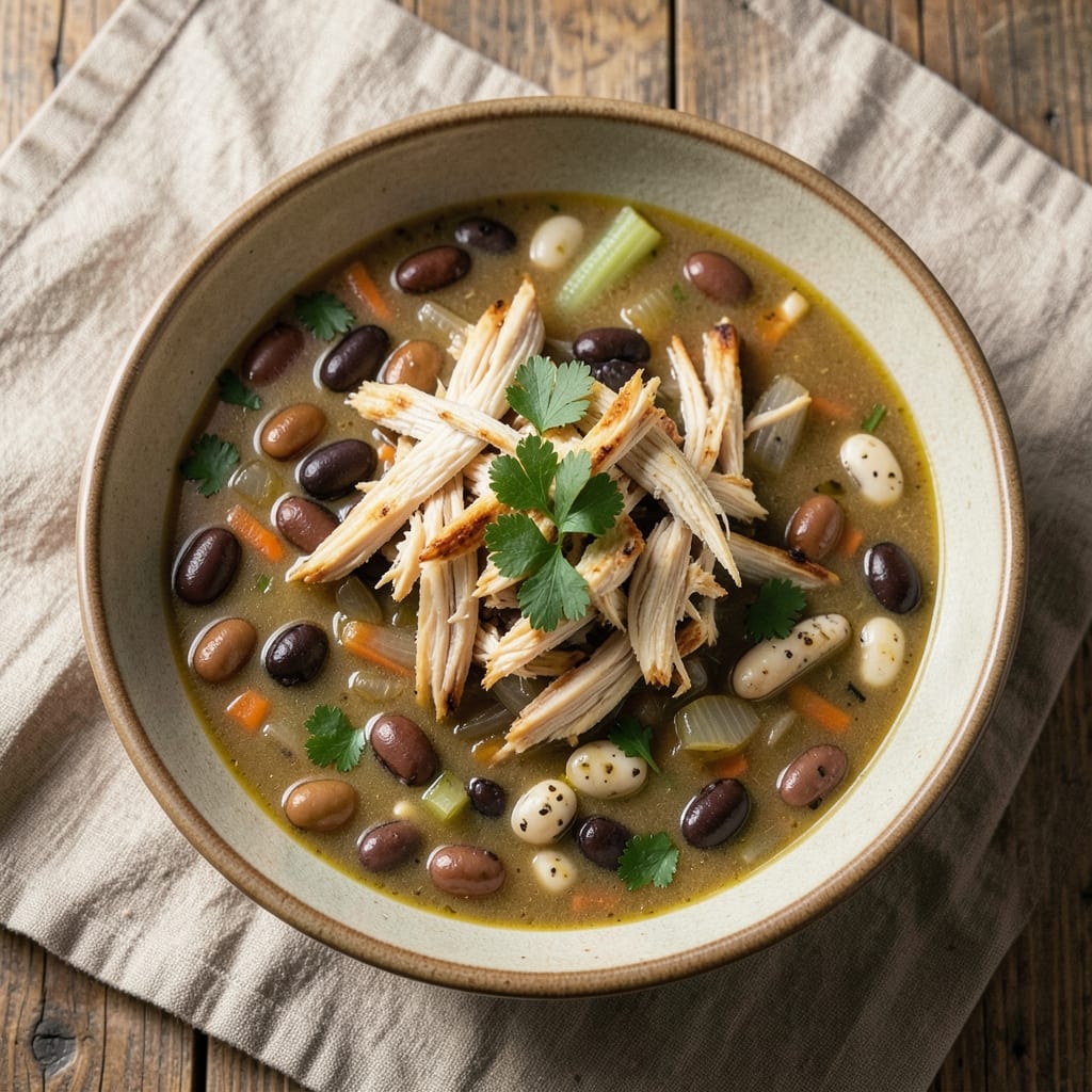 16 Bean Soup With Chicken Recipe: Hearty Pantry-to-Pot Protein Feast