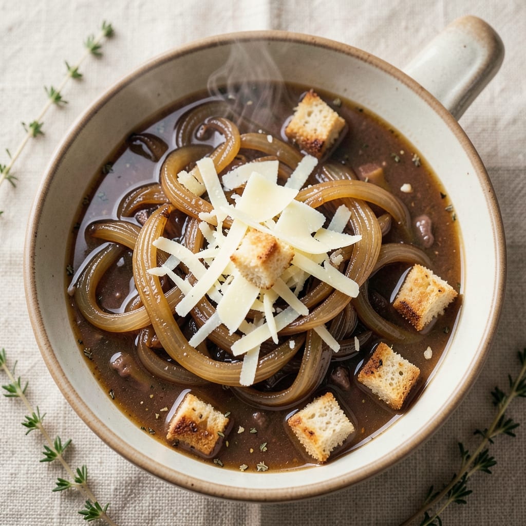 7 Onion Soup Recipe: Crispy Gruyère Topping Secrets