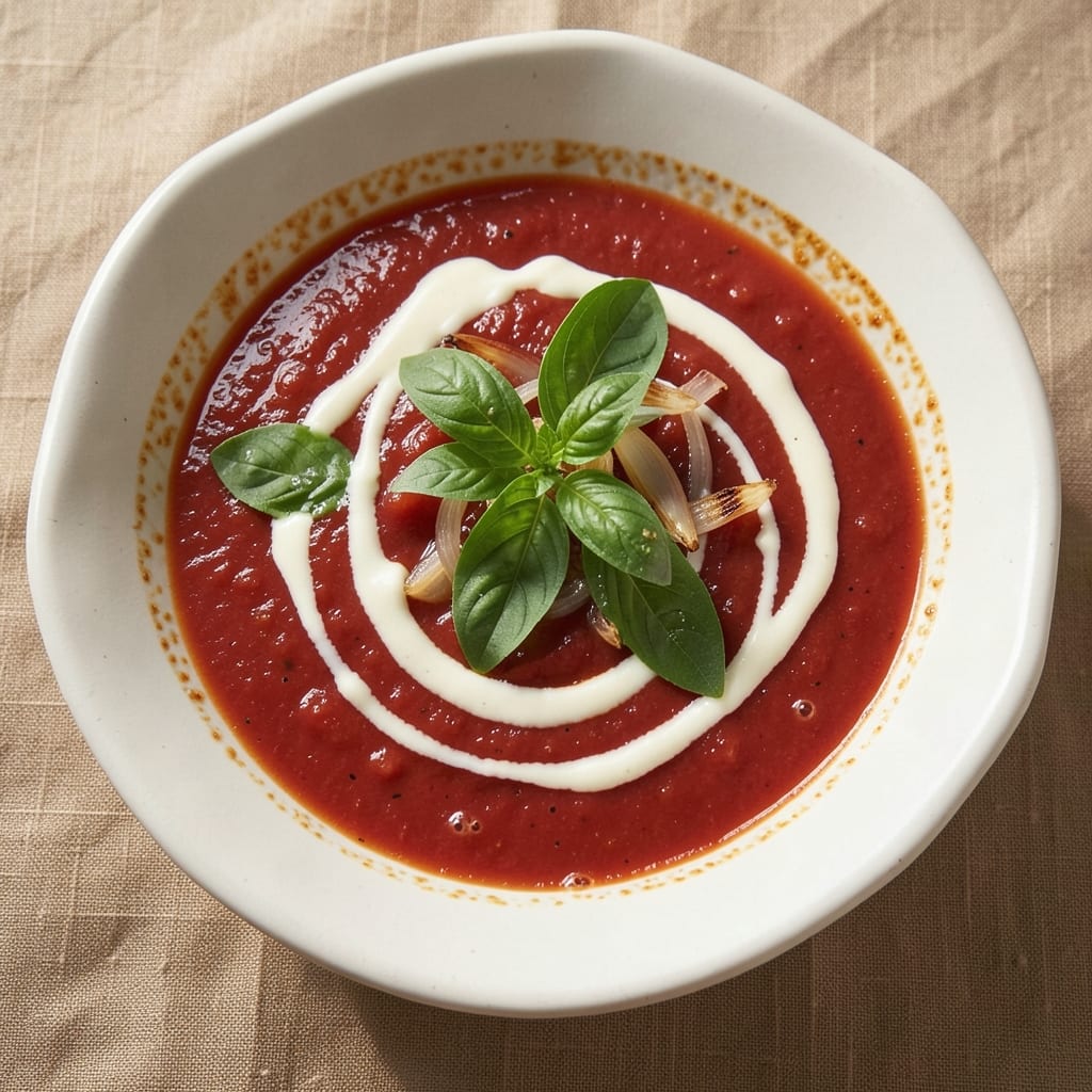 4Bs Cream Tomato Soup Recipe: Silky Smoothness With Toasted Bread Crunch