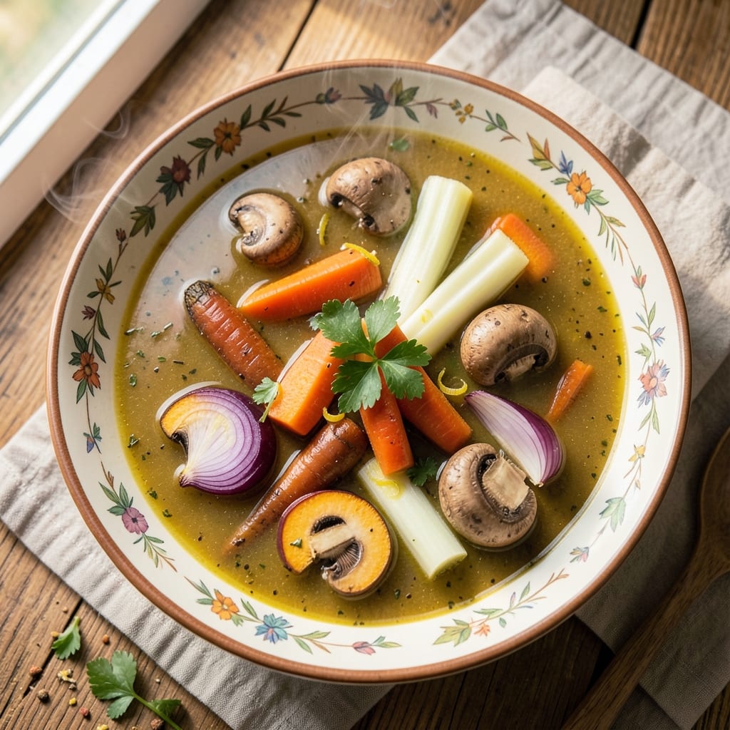 All Vegetable Soup Recipe: Herb-Infused Brightness in One Pot