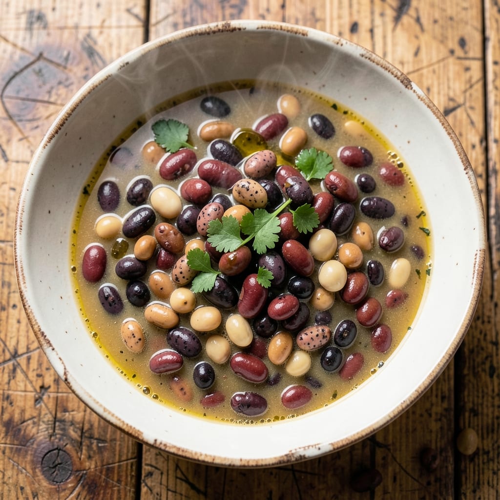 5 Bean Soup Bag Recipe: Slow-Simmered Pantry Staples With Toasted Herb Crunch