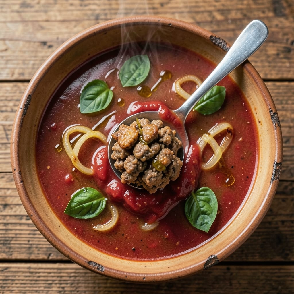 Al Capone Soup Recipe: Speedy Italian Tomato-Basil Comfort