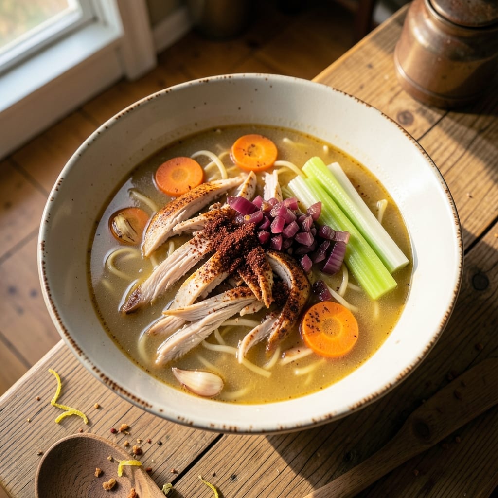 African American Chicken Noodle Soup Recipe: Soul-Warming Herbs and Slow-Simmered Comfort