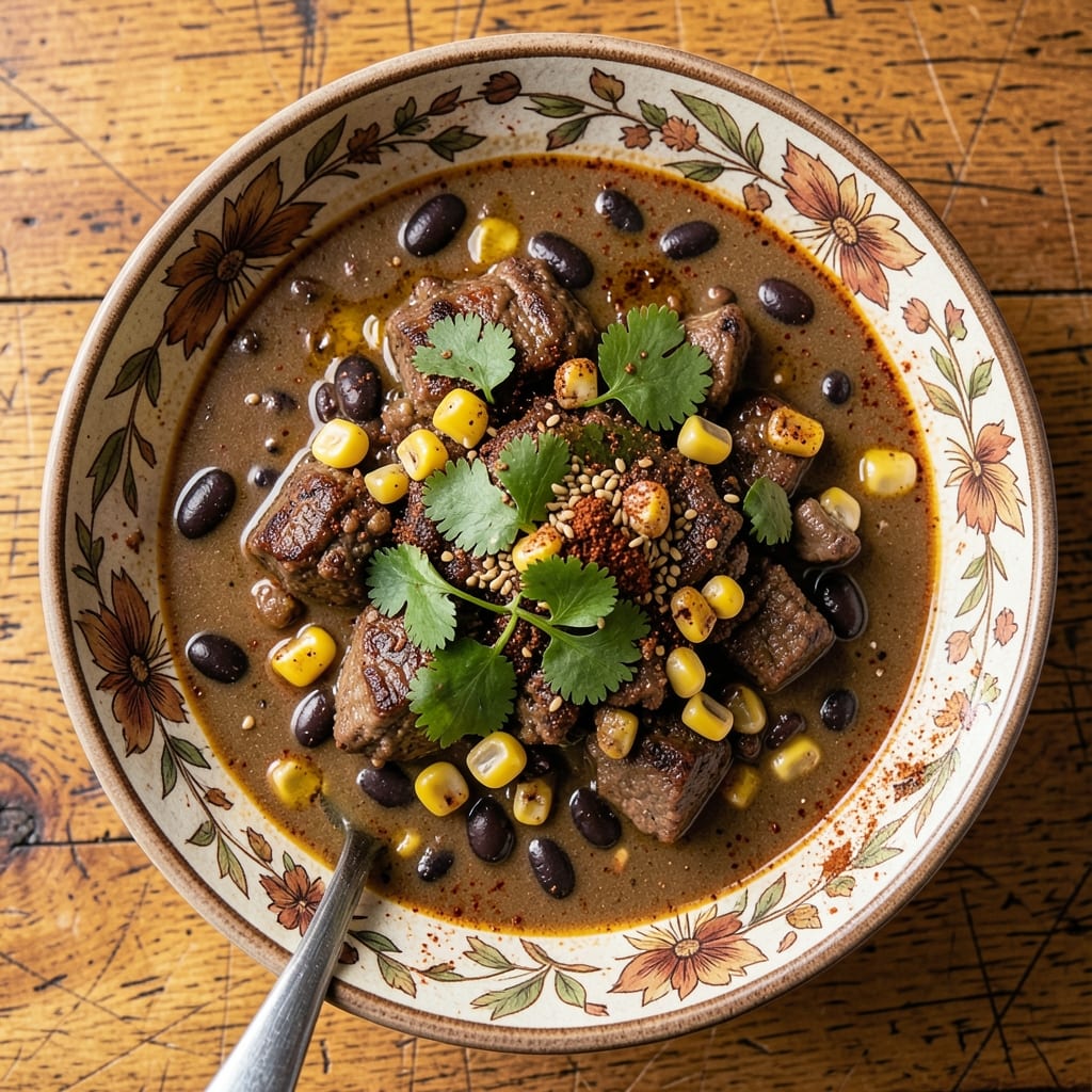 5 Star Taco Soup Recipe: Crunchy Tortilla Topping and Smoky Depth