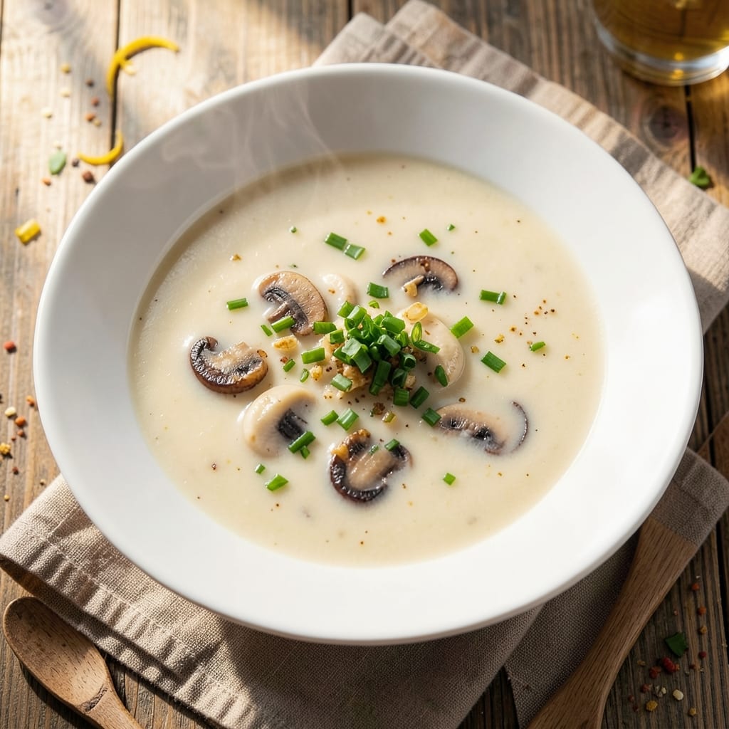 Alton Brown's Cream of Mushroom Soup Recipe: Velvety Texture with Umami Depth