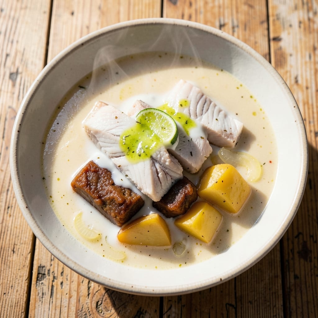 Aguadito Soup Recipe: Creamy Coconut-Lime Velvety Delight