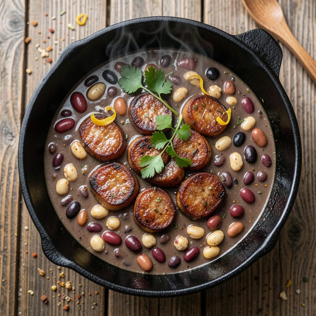 15 Bean Soup Recipe with Sausage Crock Pot: Slow-Braised Depth From 15 Pantry Staples