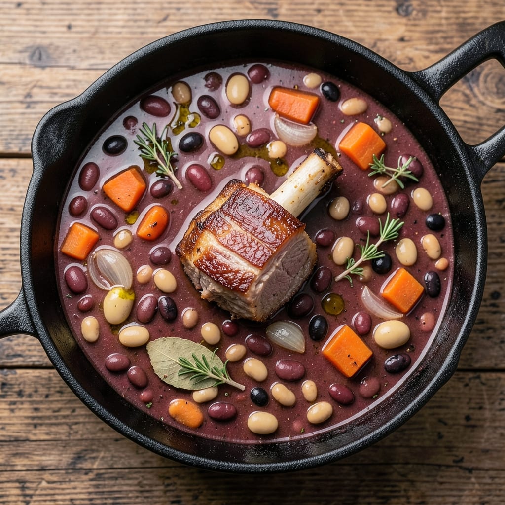 13 Bean Soup With Ham Hock Recipe: Smoky Ham-Infused Heartiness in 7 Hours