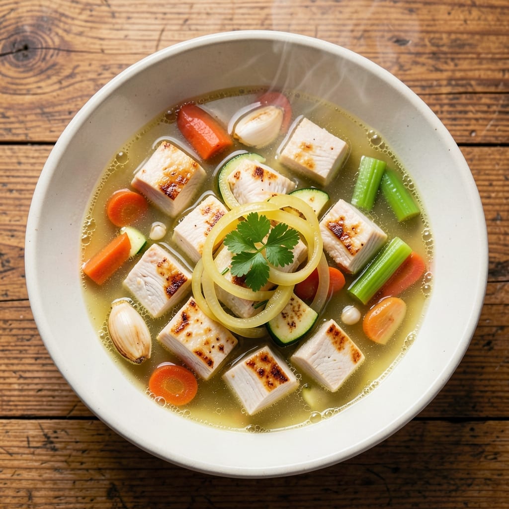 17 Day Diet Chicken Vegetable Soup Recipe: Lightweight Yet Filling Protein Boost