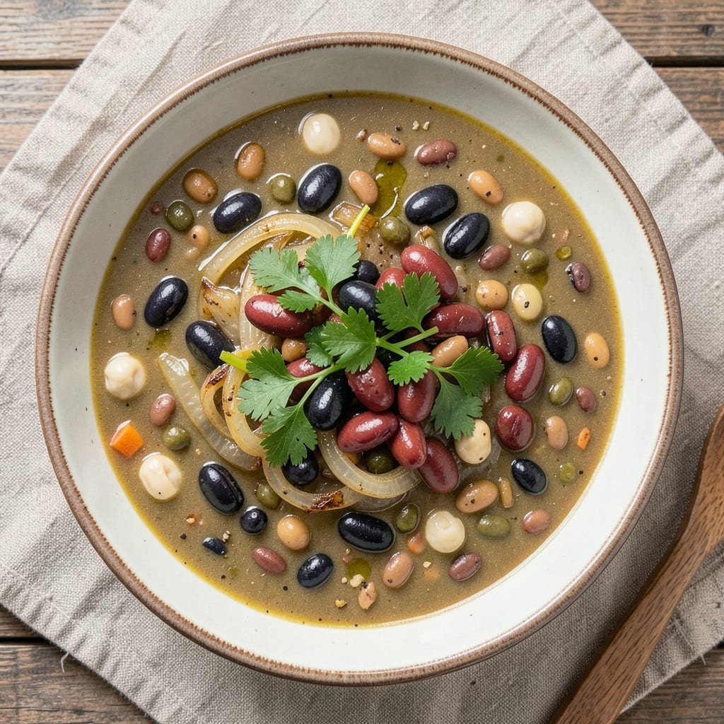 10 Bean Soup Recipe Pressure Cooker: Pressure-Cooked Pantry Powerhouse in 25 Minutes