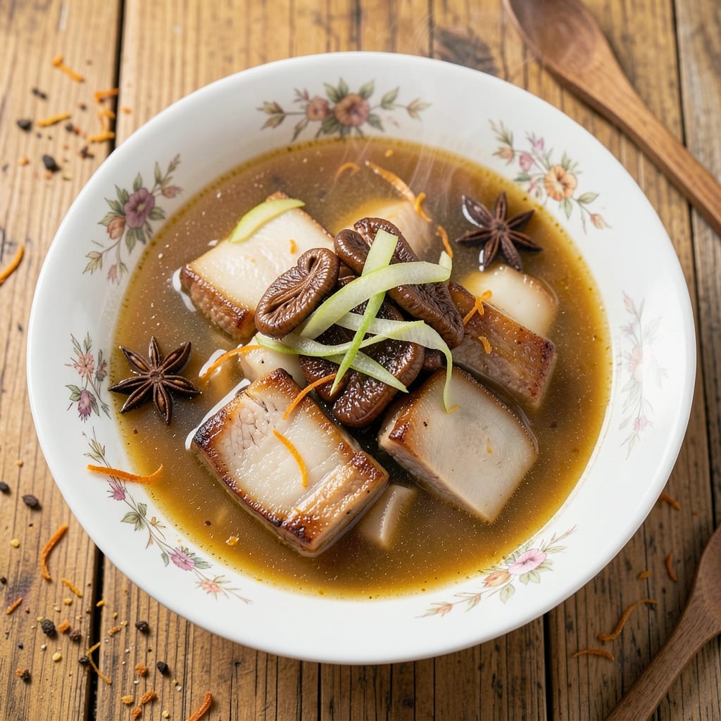 Abalone Pork Soup Recipe: Silken Abalone Meets Umami-Rich Pork Broth