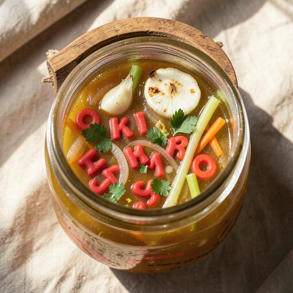 Alphabet Soup in a Jar Recipe: Pantry Staples Simmered Into Childhood Joy