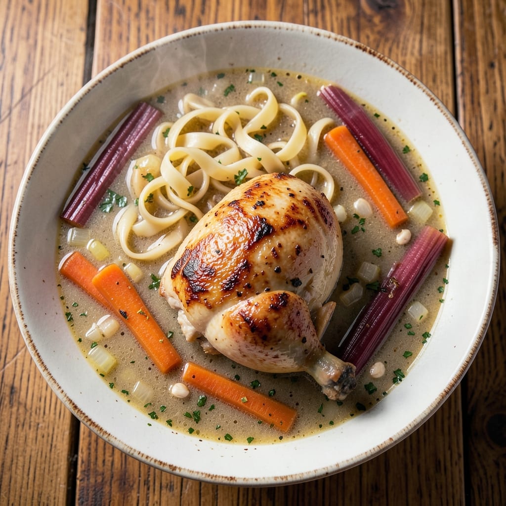 5-Gallon Chicken Noodle Soup Recipe: Slow-Simmered Comfort in One Pot
