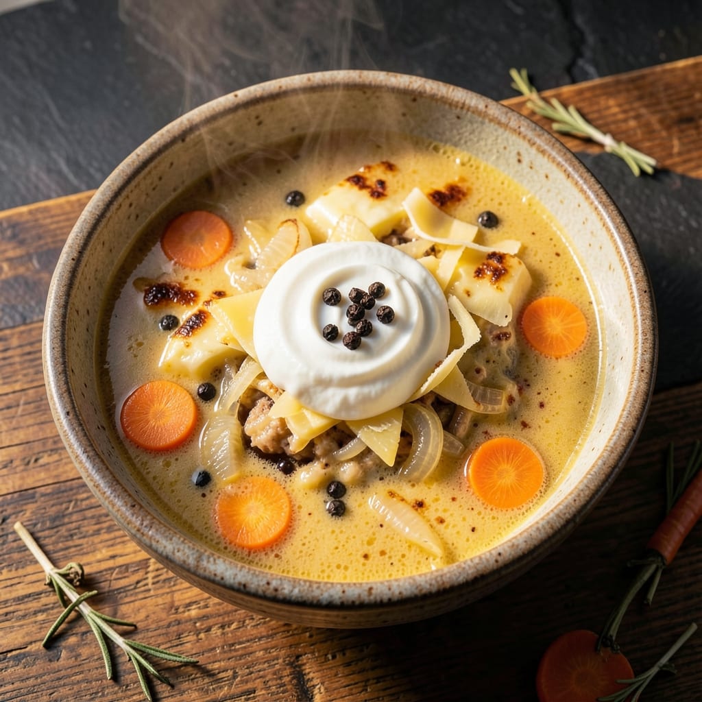 94th Aero Squadron Beer Cheese Soup Recipe: Golden Ale and Gruyère Simmered to Velvety Perfection