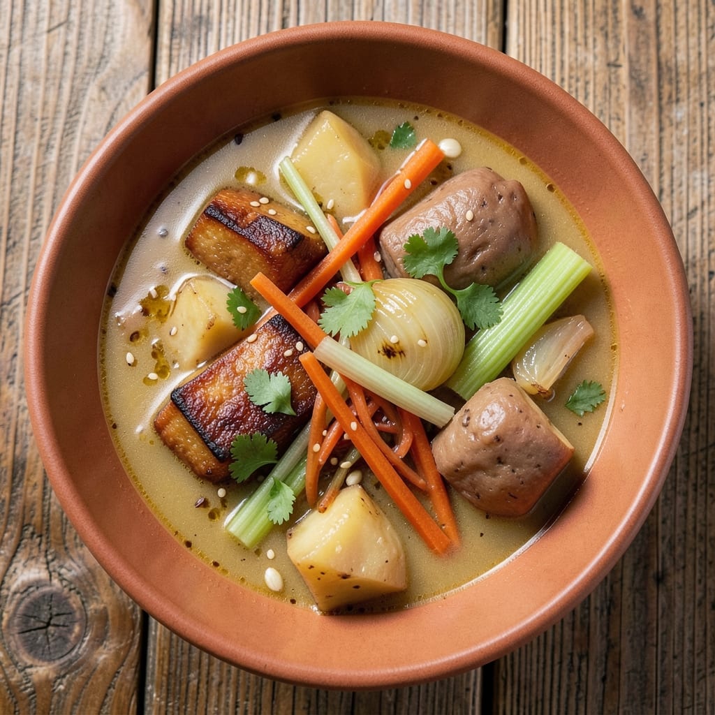 Aatu Kaal Soup Recipe: Toasted Spice and Yam-Rich Comfort in One Pot