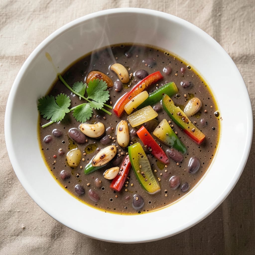 15-Minute Black Bean Soup Recipe: Cumin-Toasted Spice Bomb in One Pot