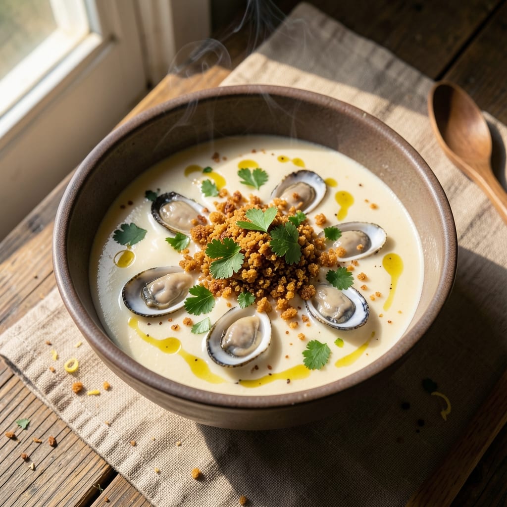 Acme Oyster Rockefeller Soup Recipe: Buttery Baked Oysters in Rich Tomato Broth