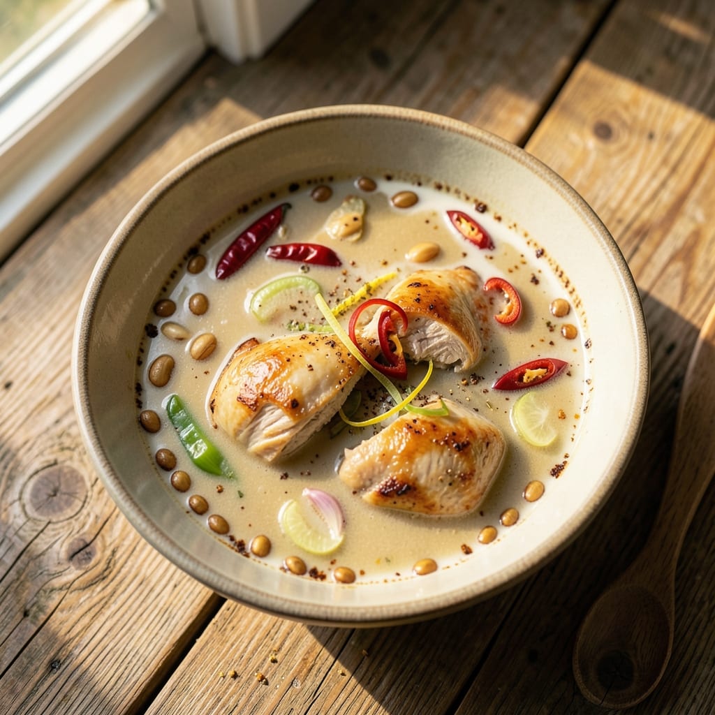 African Chicken Peanut Soup Recipe: Toasted Peanut Creaminess Meets Smoky West African Heat