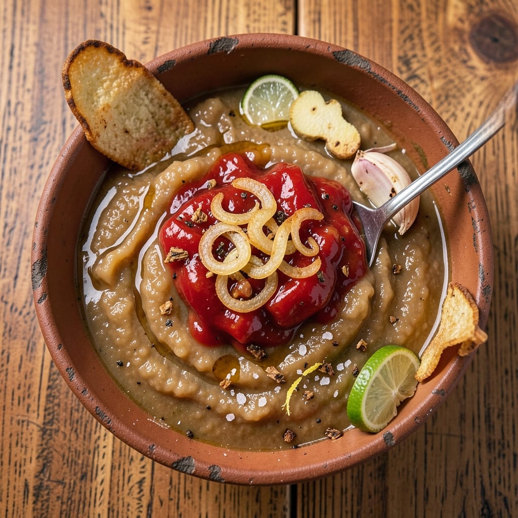 African Yam Soup Recipe: Thickened With Pounded Yam and Bold West African Spice