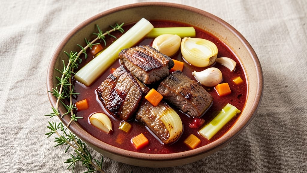 Short Rib Soup Recipe: Deep Umami Richness With Silky Ribbons