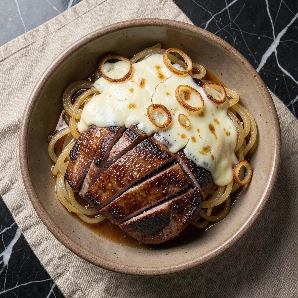 4-Ingredient Onion Soup Pot Roast Recipe: Slow-Braised Beef with Melty Gruyère Crust