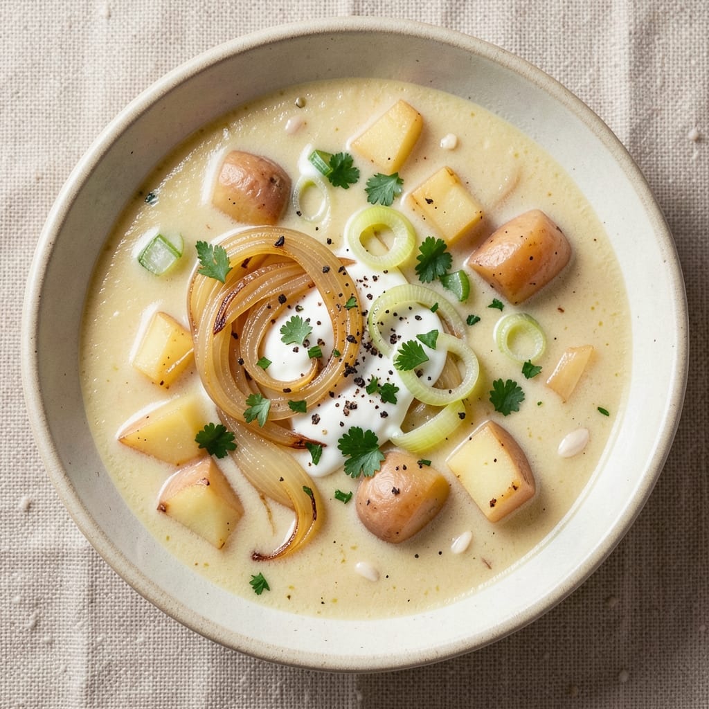 Alison Roman's Potato Leek Soup Recipe: Silky Onion-Infused Creaminess