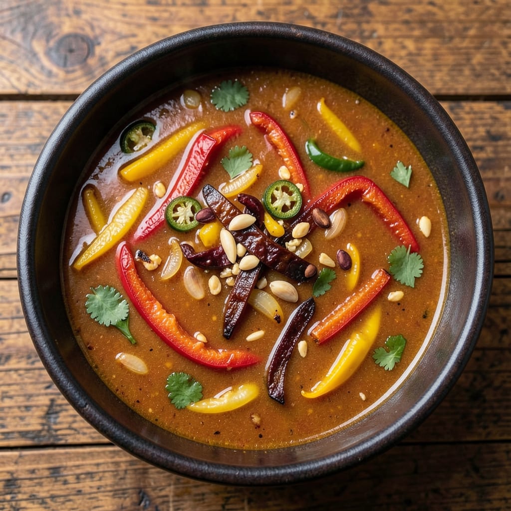 3 Pepper Soup Recipe: Spicy-Sweet Heat With Crispy Topping Magic