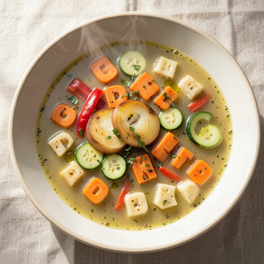 Alphabet Vegetable Soup Recipe: Wholesome Phytochemical Powerhouse