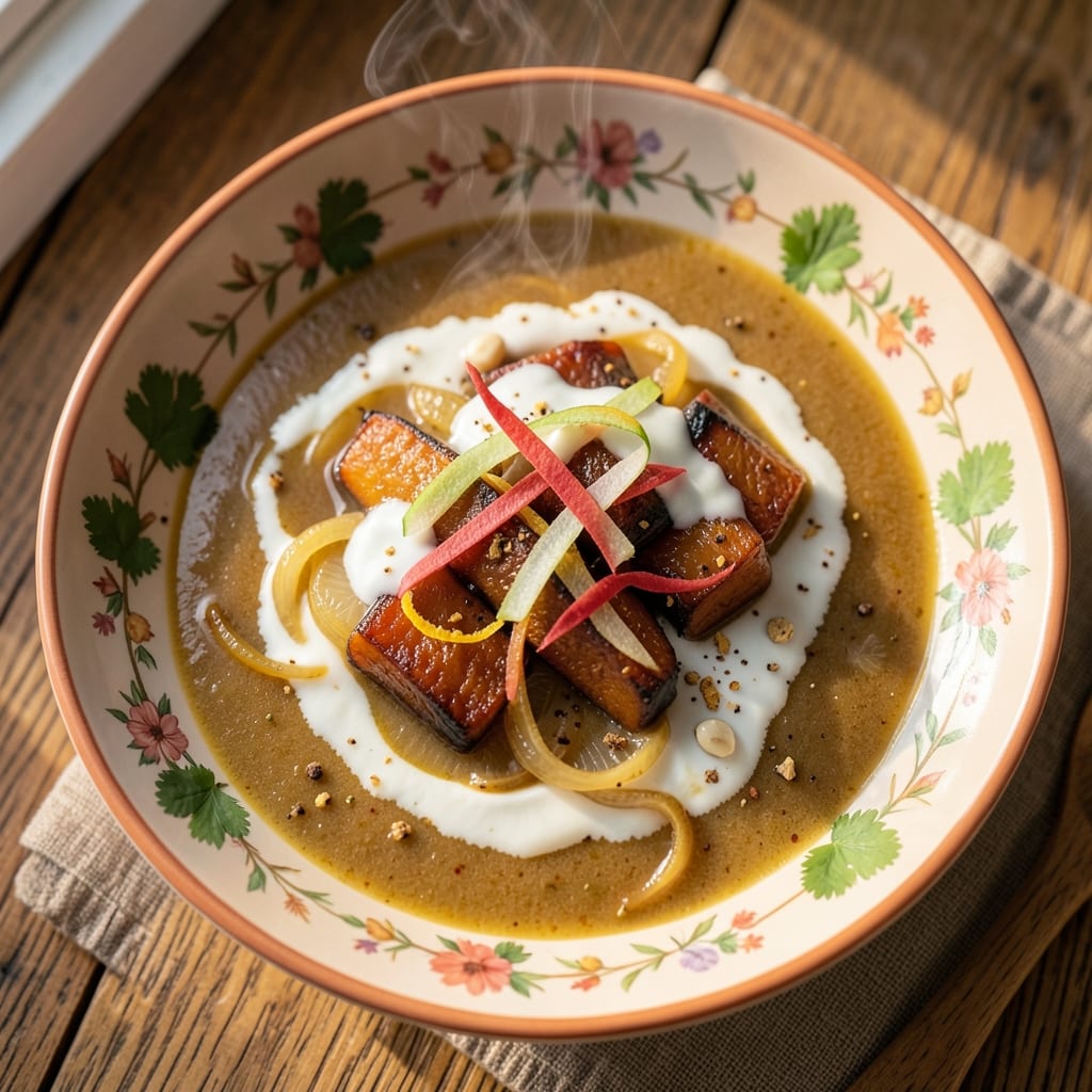 Acorn Squash Soup Recipe with Coconut Milk: Toasted Spice and Creamy Velvety Harmony