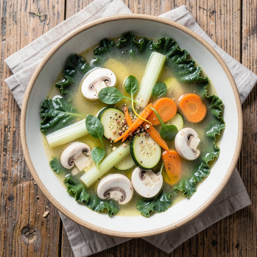 Alkaline Vegetable Soup Recipe: Balanced pH Harmony With Immune-Boosting Greens