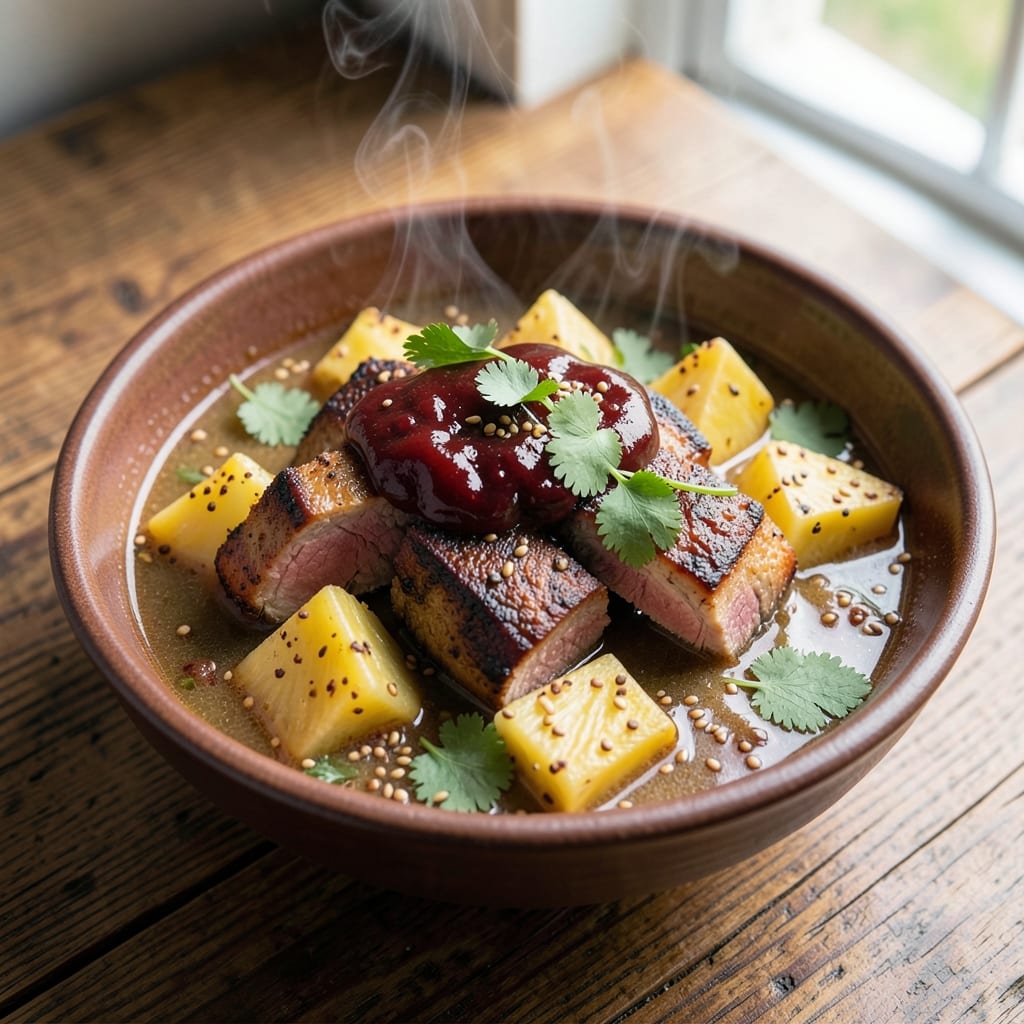 Al Pastor Soup Recipe: Smoky Chipotle and Pineapple Swirls in One Pot