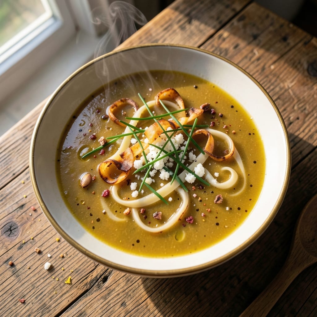 3 Cheese Soup Recipe: Triple-Cream Velvety Swirls