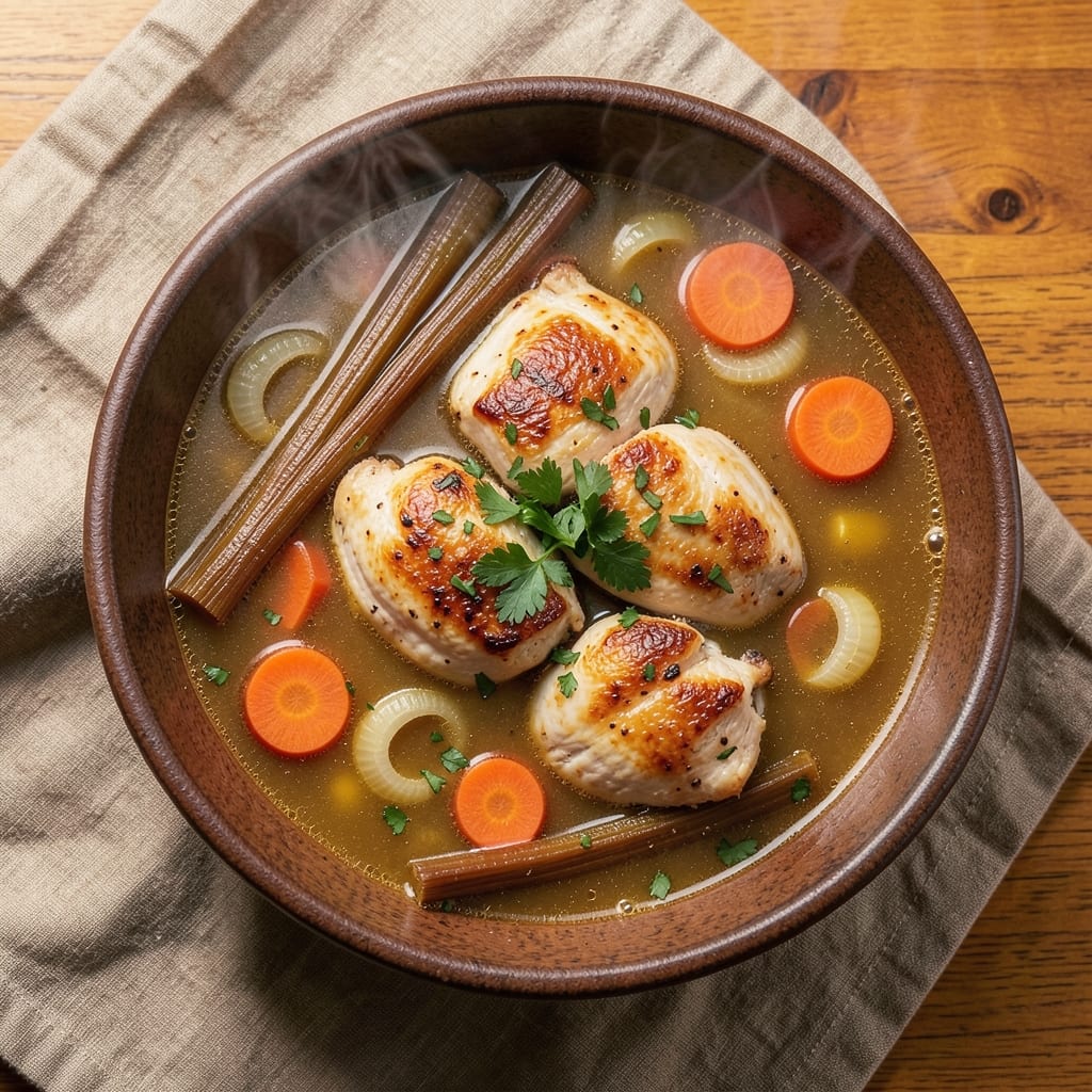 7-Can Chicken Soup Recipe: Simmered Savory Depth in One Pot