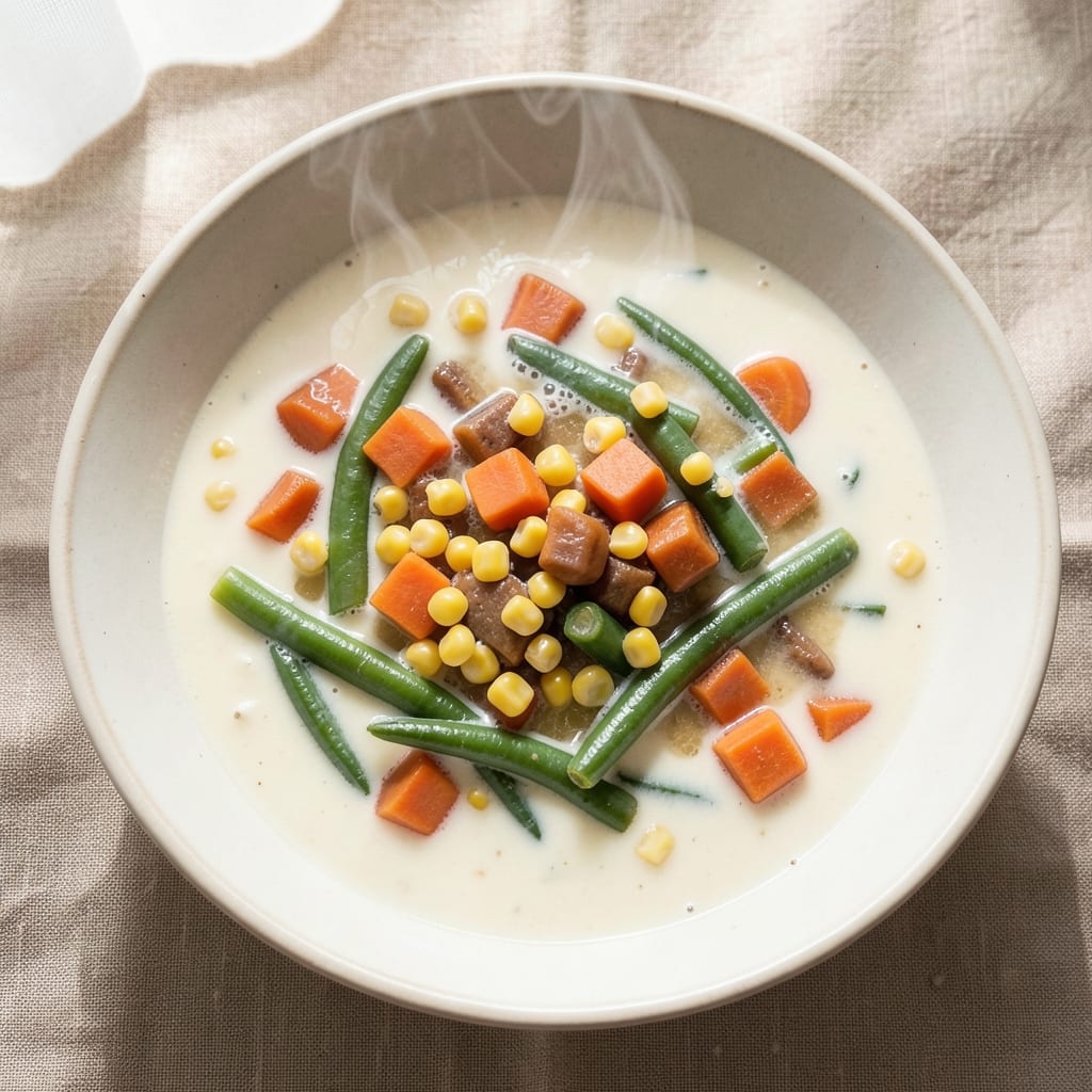 8-Can Vegetable Soup Recipe: Pantry-Filled Heartiness in One Batch