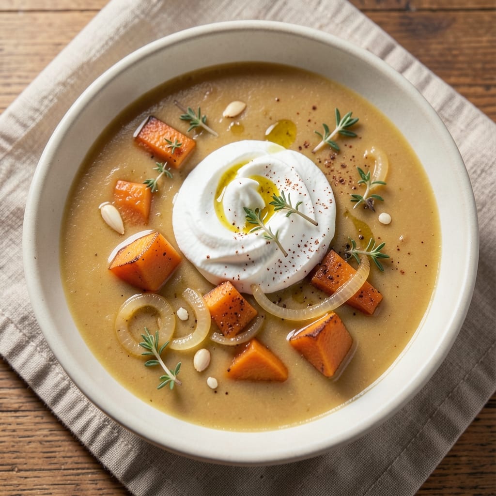 Air Fryer Butternut Squash Soup Recipe: Silky-Smooth Velvety Texture in 20 Minutes