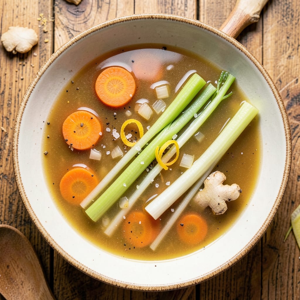 Adrenal Soup Recipe: Gut-Soothing Turmeric-Ginger Immune Booster